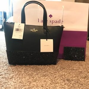 KATE SPADE! NWT!! Ina Greta court black!!!!